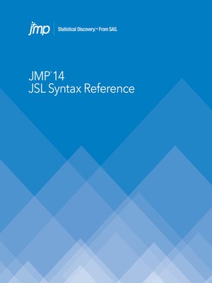 cover image of JMP 14 JSL Syntax Reference